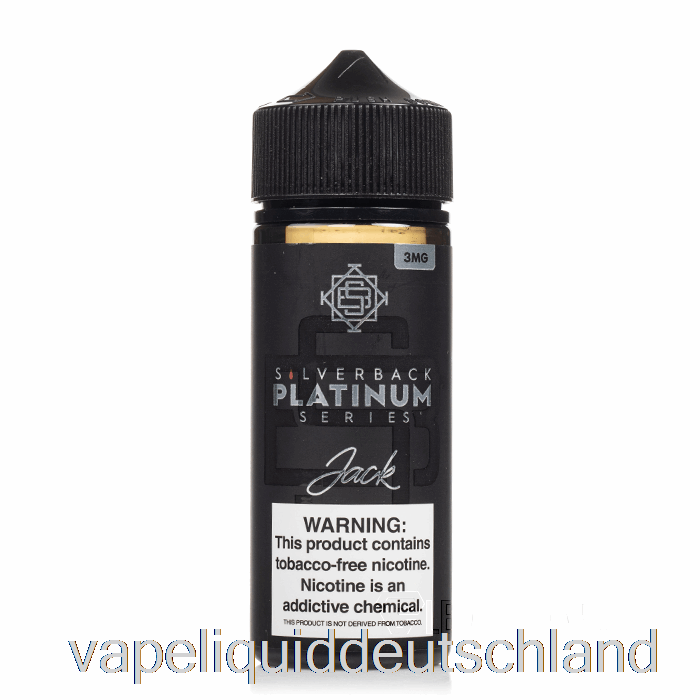 Jack - Silverback Platinum Series - 120 Ml 6 Mg Vape-Flüssigkeit